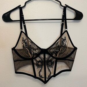 Thistle and Spire Dragon Corset Style Dracona Bodice Bra